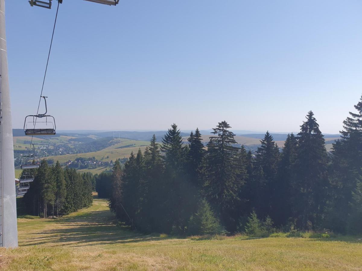 Apartman Venus S Velkou Terasou Loučná pod Klínovcem Kültér fotó